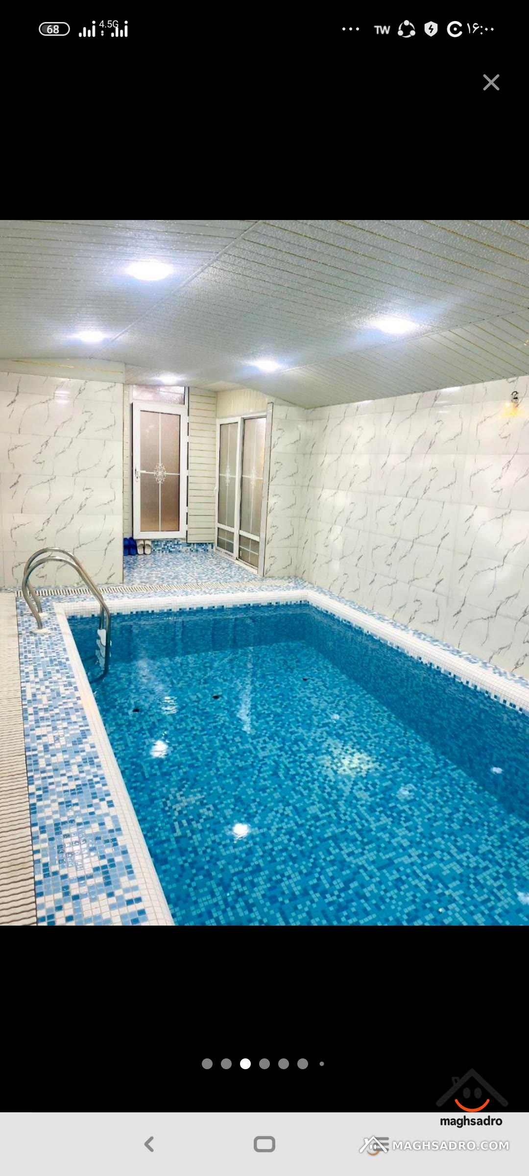 عکس ۸ از کلبه سویسی استخر دار