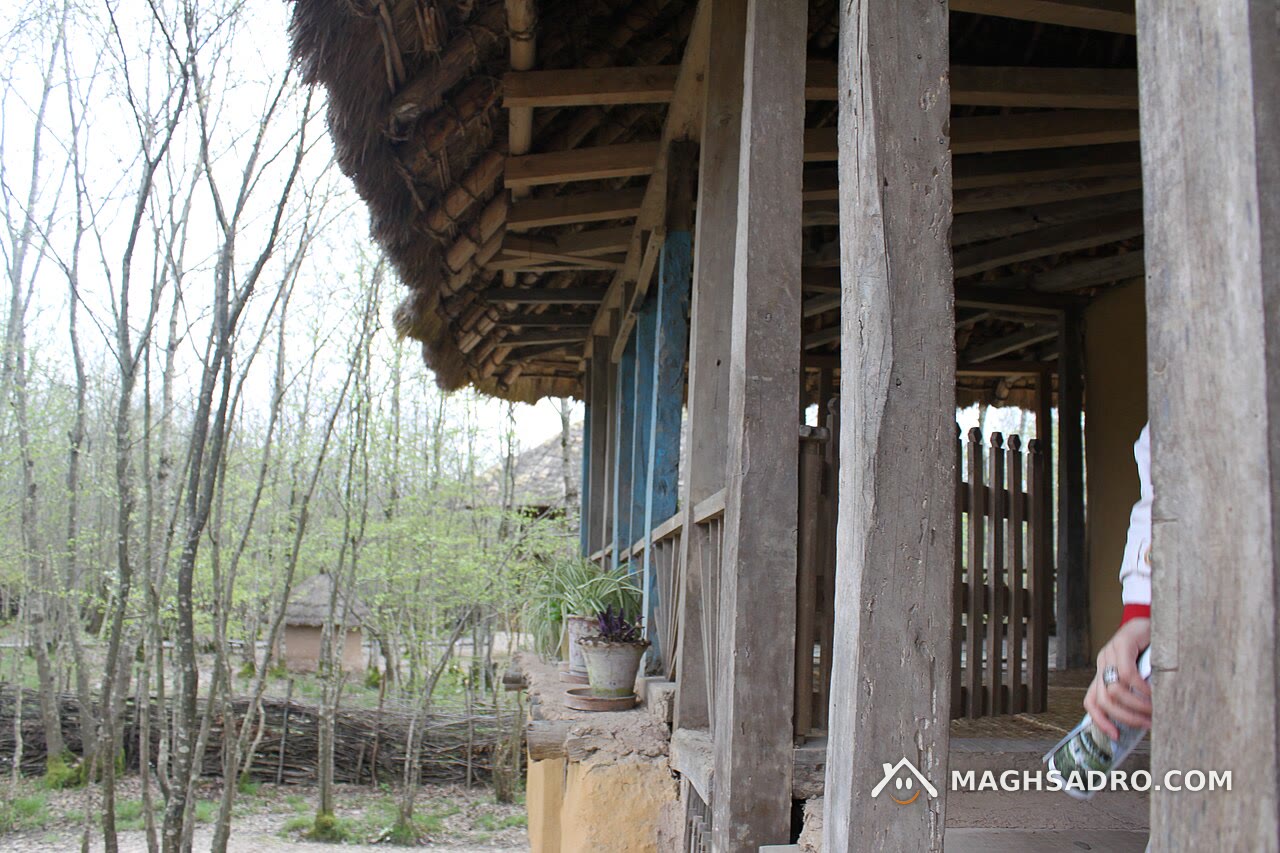 نمای دیگری از موزه میراث روستایی گیلان در سال ۲۰۱۴