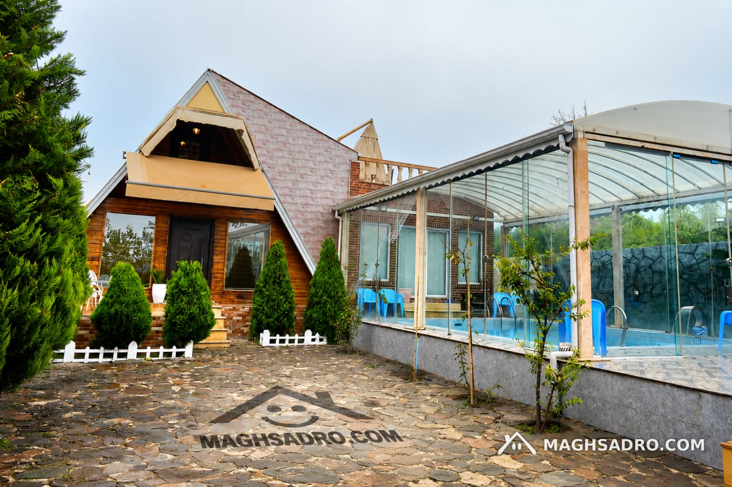 عکس ویلا استخردار در رشت کد81