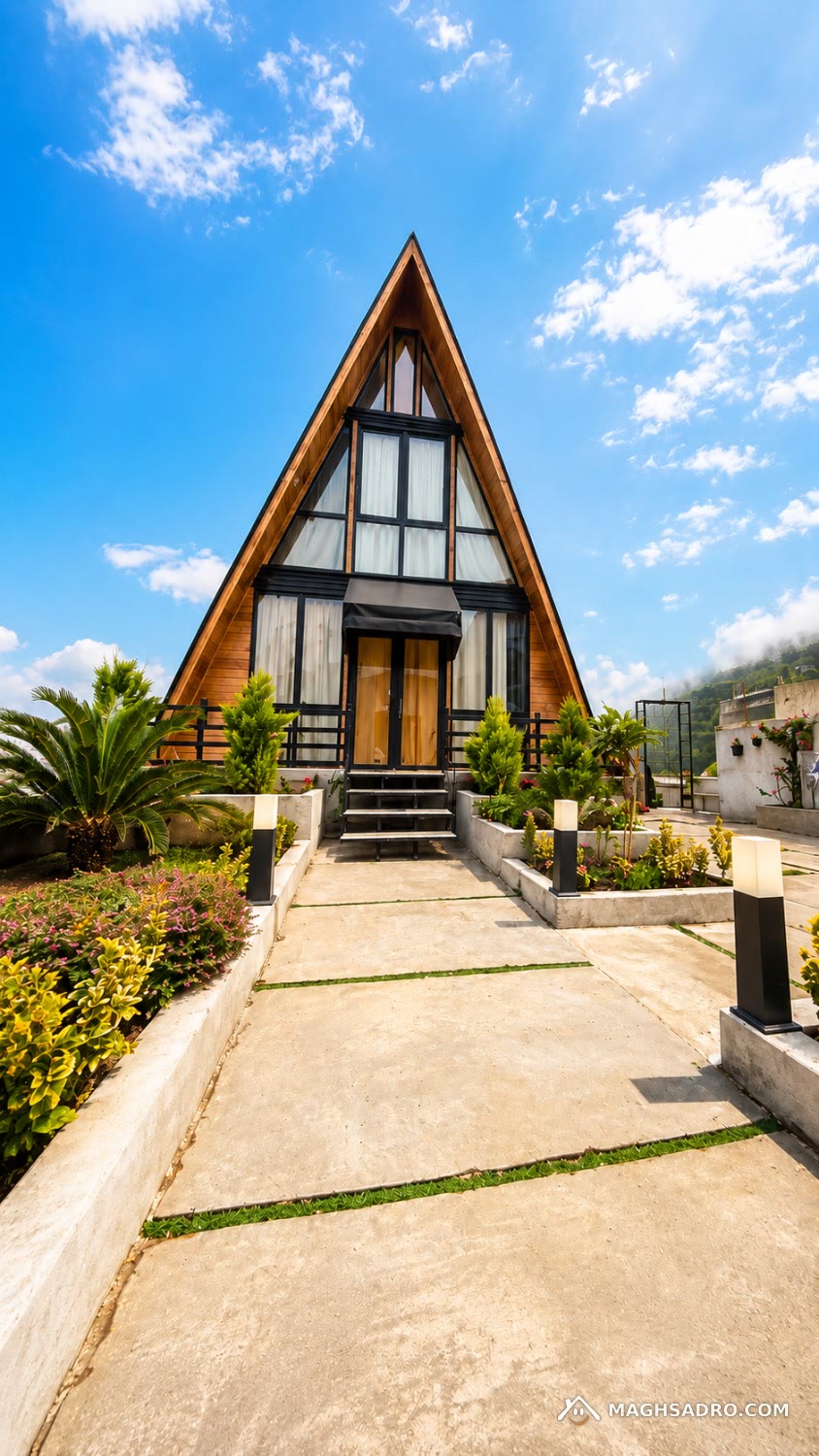 عکس ۴ از کلبه استخردار در پونل کد157