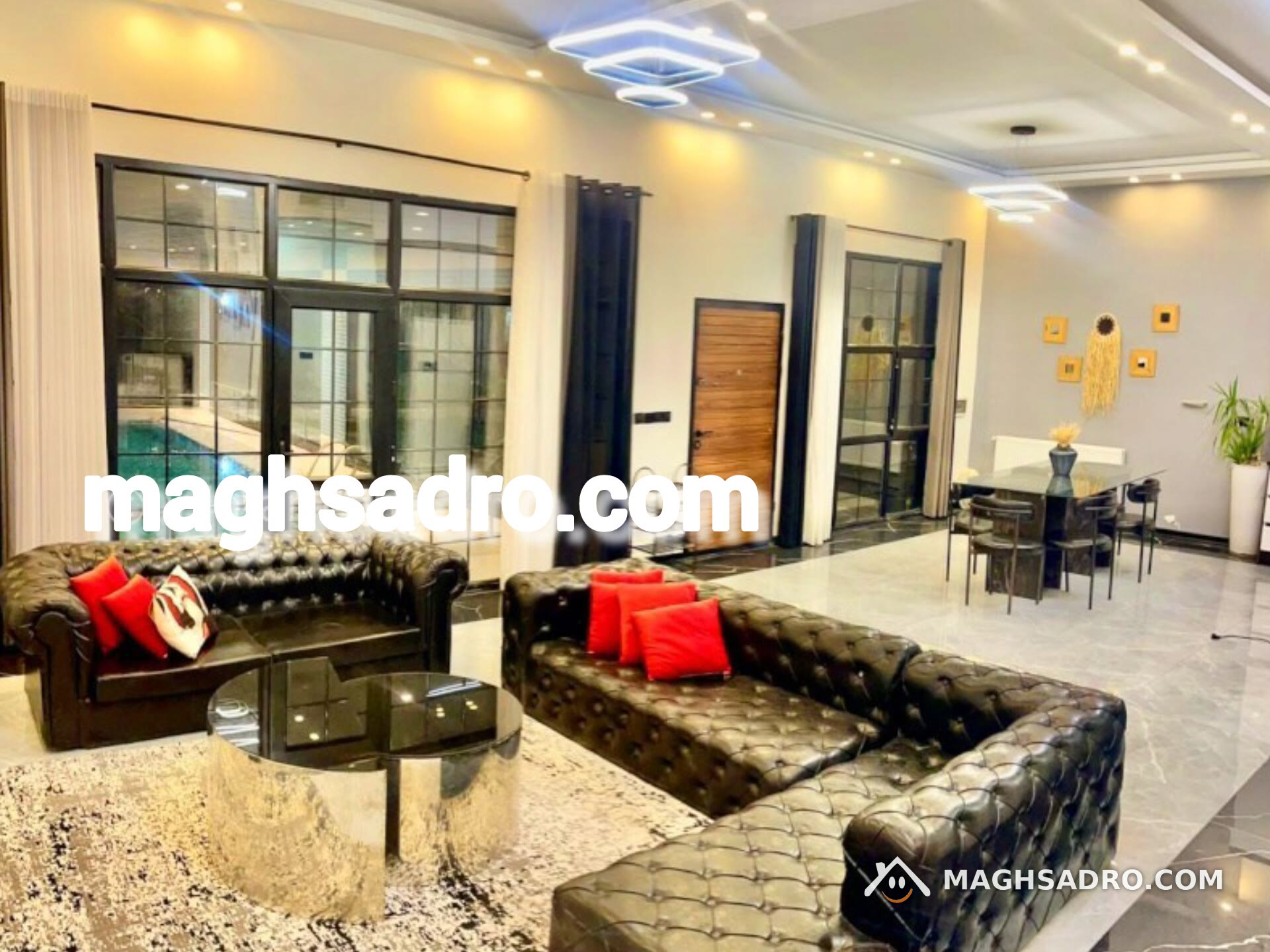 عکس ۵ از ویلا کردان با استخر آبگرم و بیلیارد