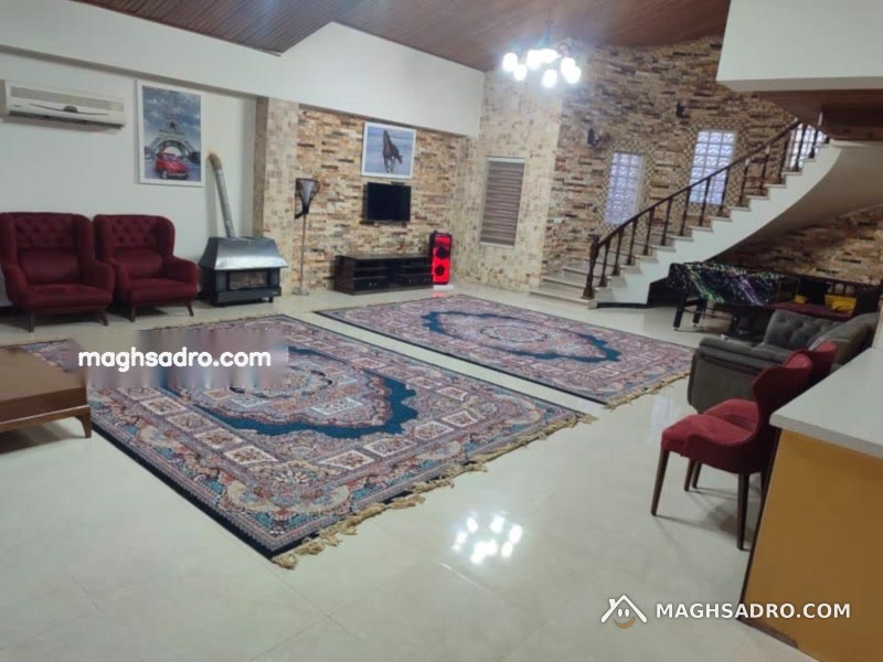 عکس ۹ از ویلا با استخر آبگرم در کردان